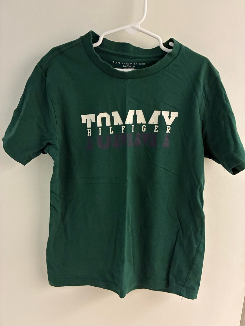 Tommy Hilfiger Kids Forest Green Logo Tee